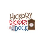 (image for) A Nursery Rhyme - HICKORY DICKORY DOCK